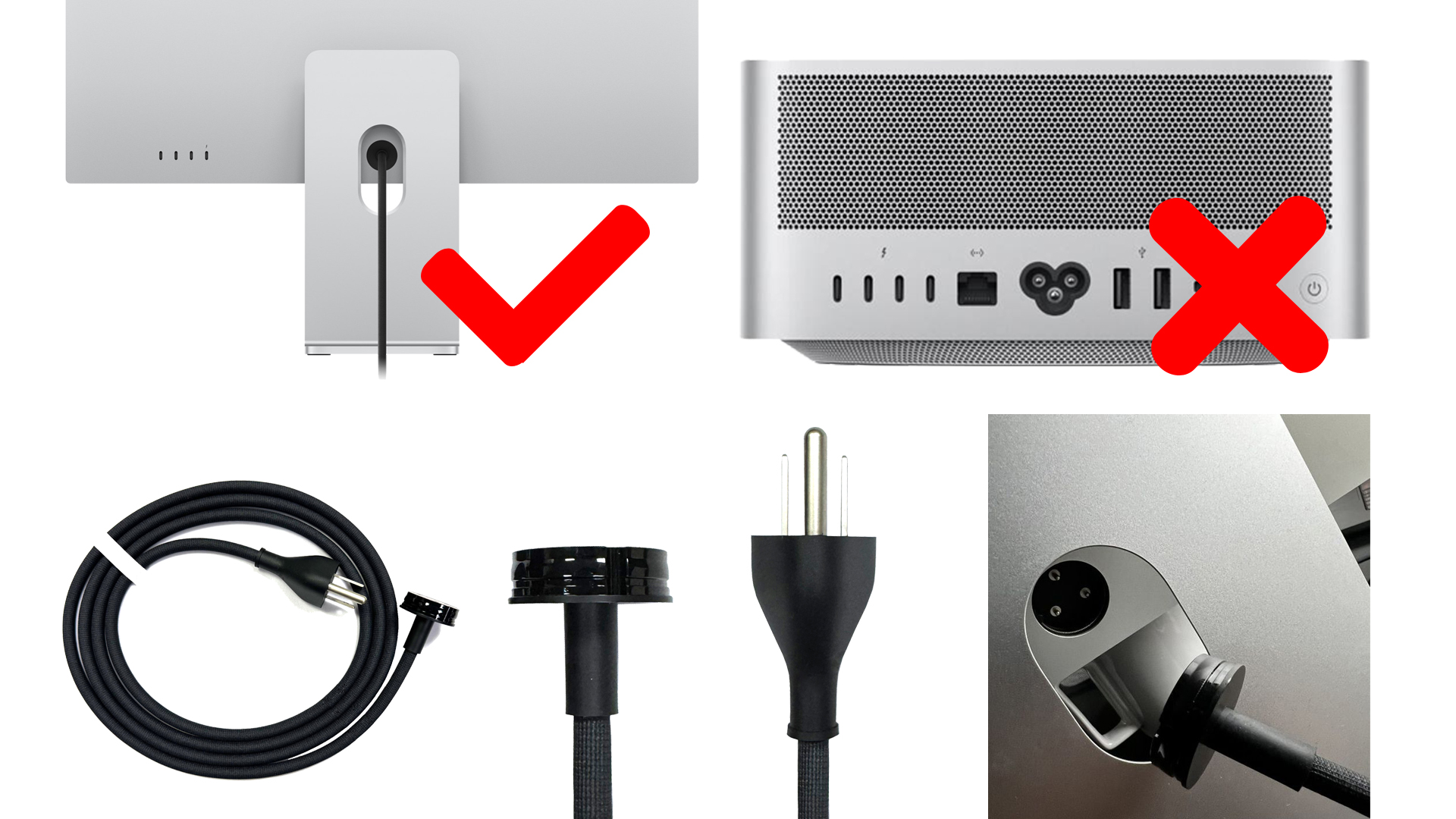 Amazon.com: iPartsleader AC Power Cord Cable for Studio Display